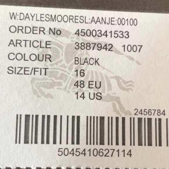 BURBERRY DAYLESMOORE WOOL BLEND COAT - Picture 13 of 13